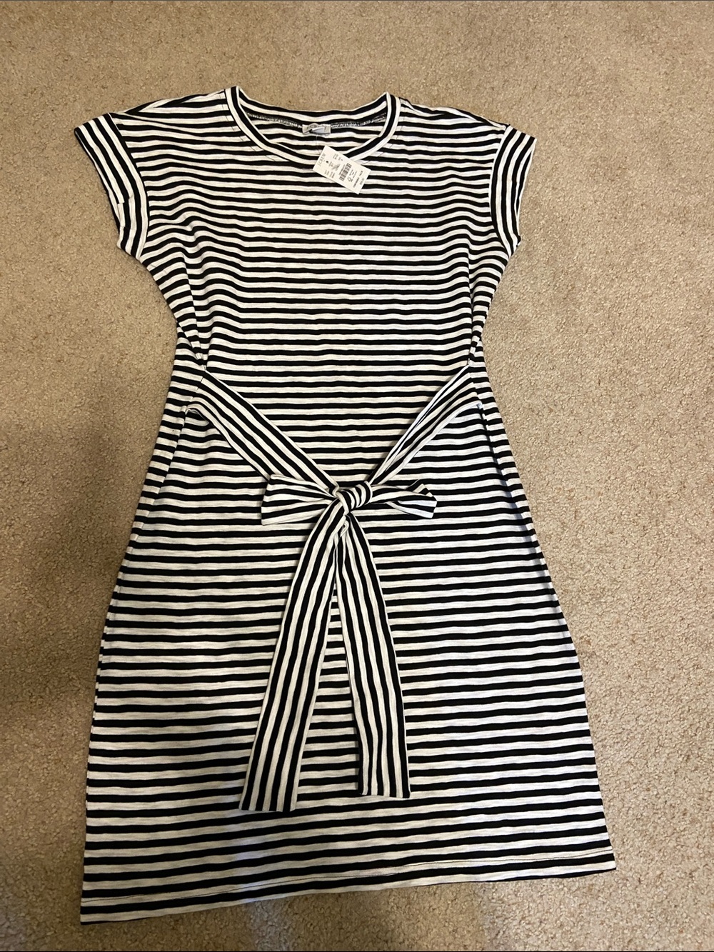 J Crew striped shirt dress